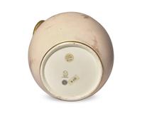A Wedgwood Pink Glazed Queensware Potpourri Vase