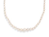 FRENCH, PEARL NECKLACE
