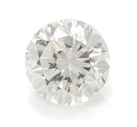A 0.55 Carat Round Brilliant Cut Diamond,