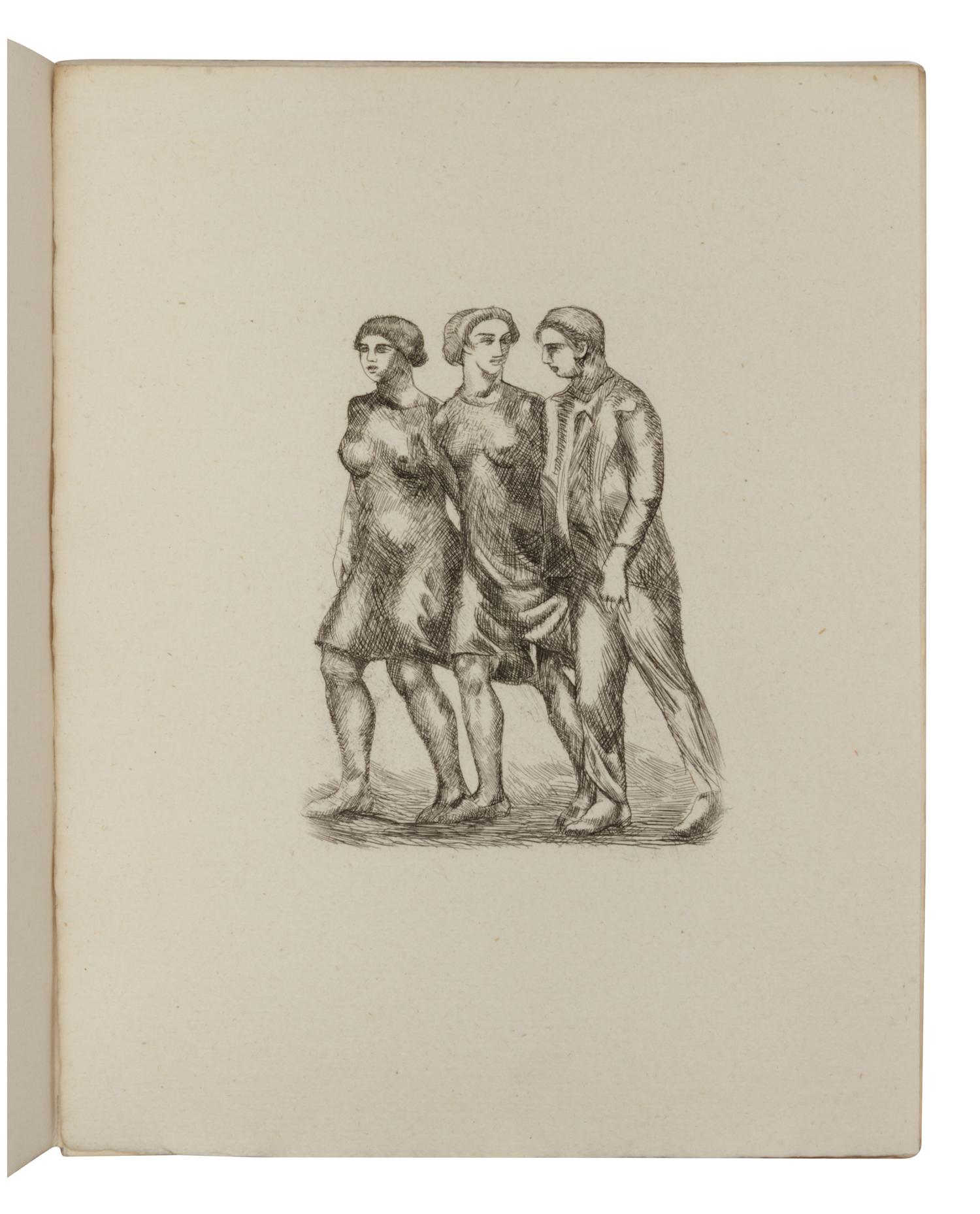 MAILLOL, Aristide (1861-1944), illustrator. RONSARD, Pierre de (1524-1585). Livret de Folastries . Paris: Ambroise Vollard, 1938.