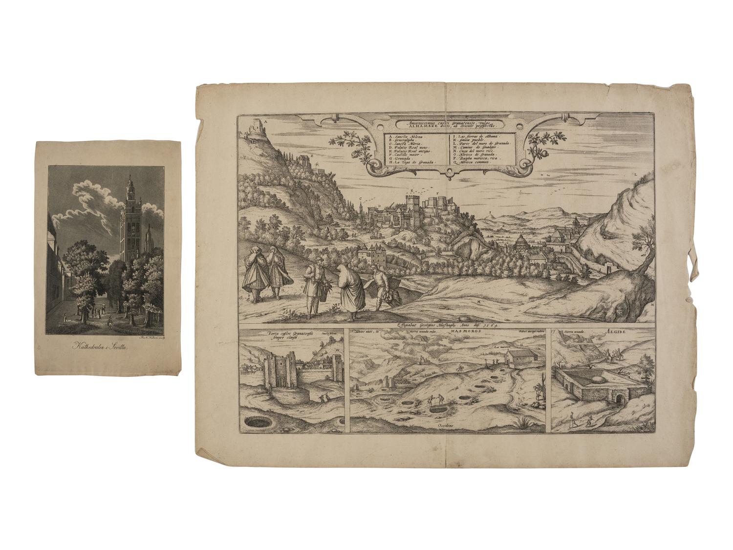 [MAPS]. A group of 8 early European maps, comprising: