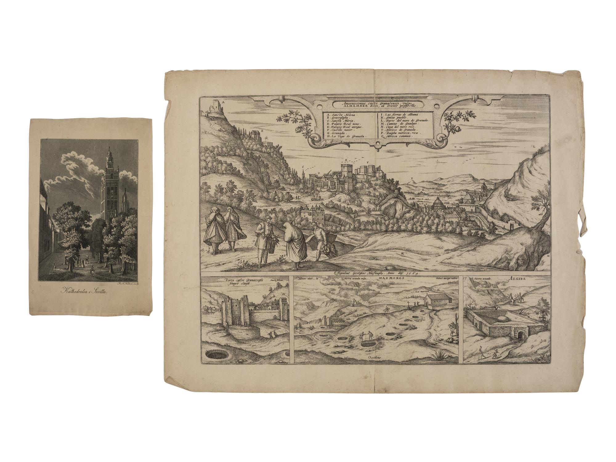 [MAPS]. A group of 8 early European maps, comprising: