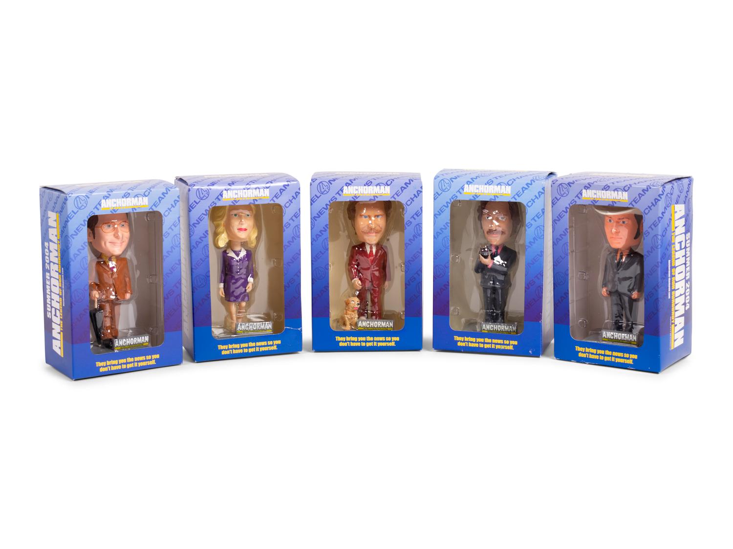 (Celebrity Memorabilia) FERELL, Will (1967). A group of approximately 68 items from Anchorman and Anchorman 2: The Legend Continues (Apatow Productions: 2004 and 2014), comprising: