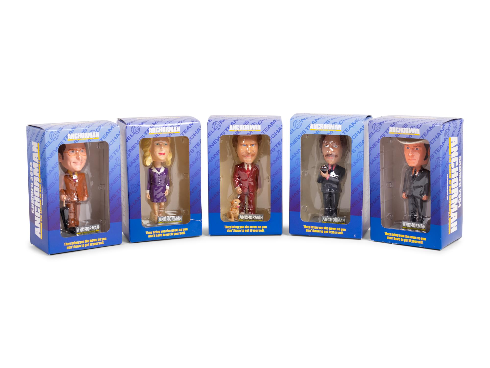 (Celebrity Memorabilia) FERELL, Will (1967). A group of approximately 68 items from Anchorman and Anchorman 2: The Legend Continues (Apatow Productions: 2004 and 2014), comprising: