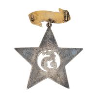 [Civil War]. A XII Corps badge of Captain James L. Thompson, 5th Ohio Volunteer Infantry.