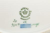 Four Royal Copenhagen Flora Danica Porcelain Serving Articles