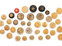 Collection of 86 Chanel Buttons, 1980-2000s