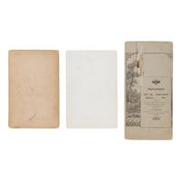 W.R. Cross (American, 1839-1907) — Three Photographs of Native American Subjects