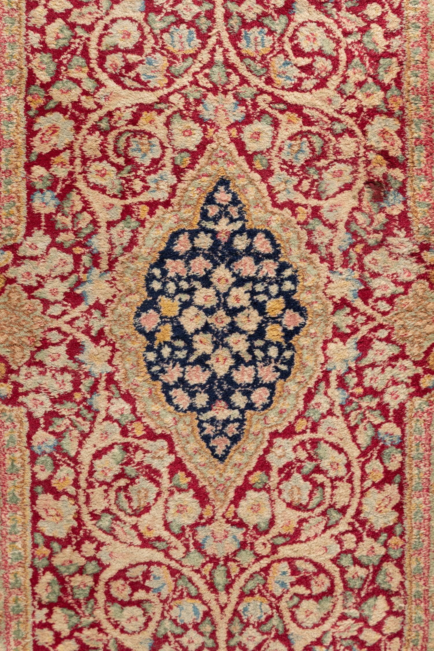 A Kirman Wool Rug
