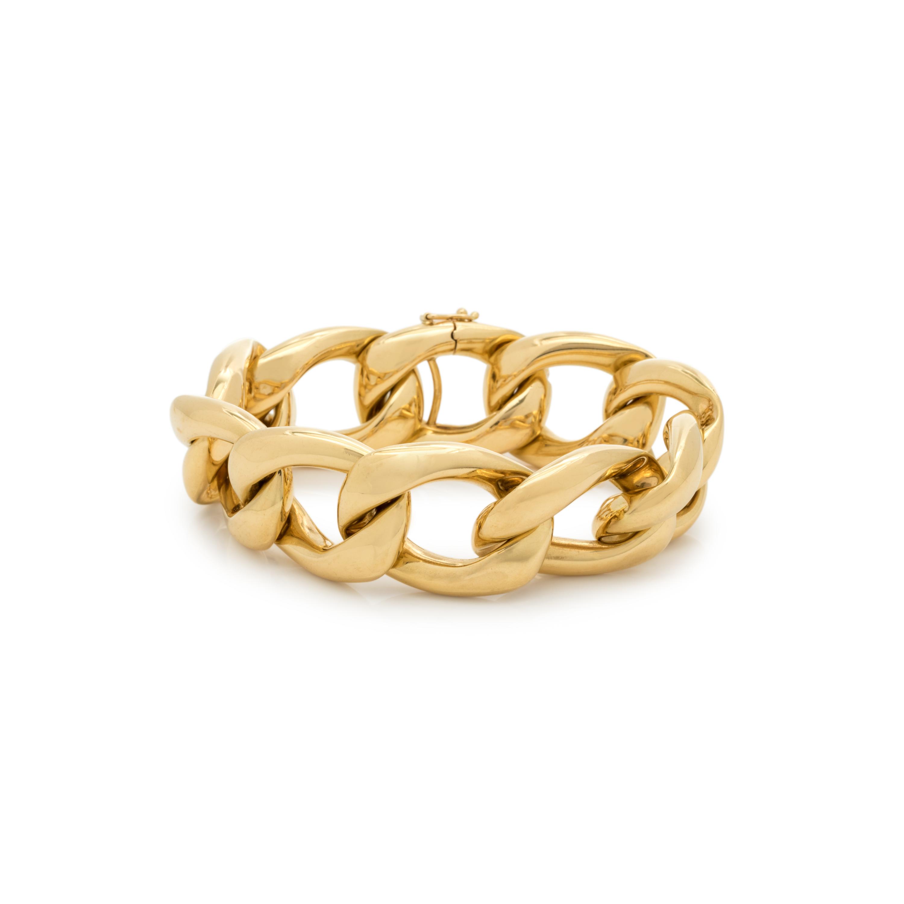 YELLOW GOLD BRACELET