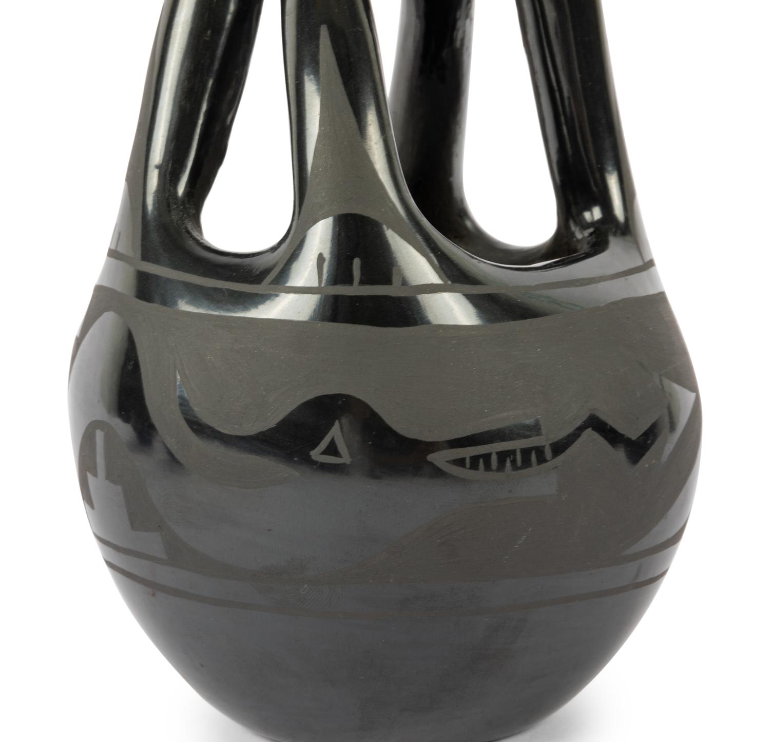 Collection of Blackware Pueblo Pottery