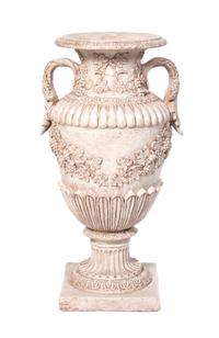 A Neoclassical Style Plaster Urn Height 36 3/4 inches. — SECOND HALF 20TH CENTURY