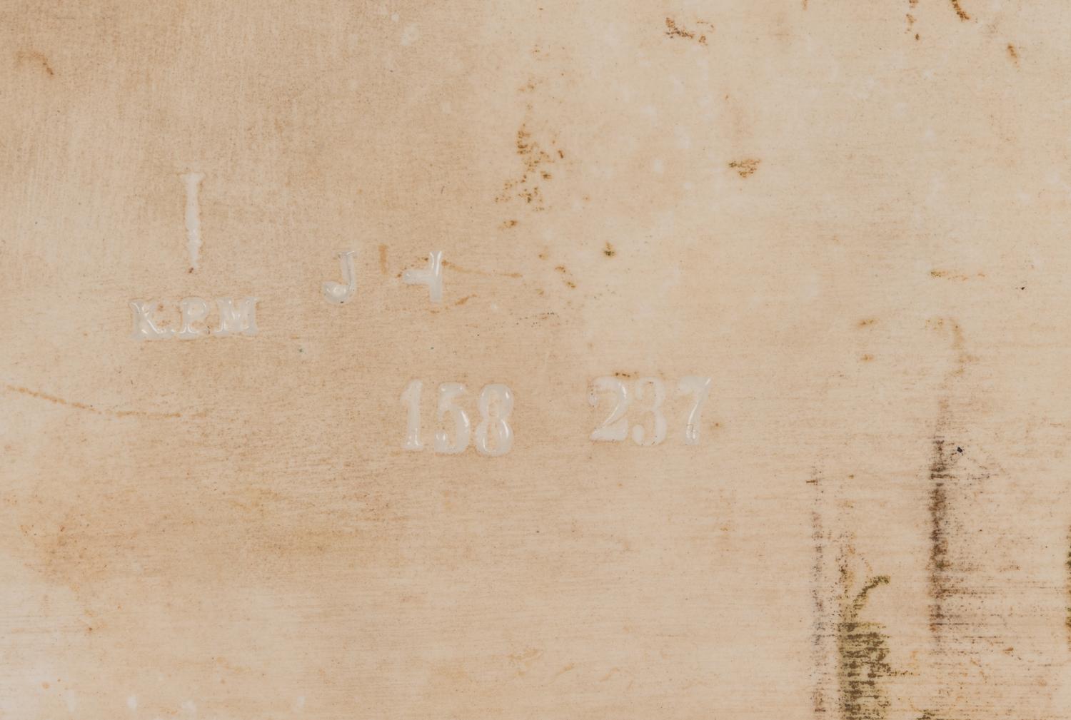 A Berlin (K.P.M.) Porcelain Plaque