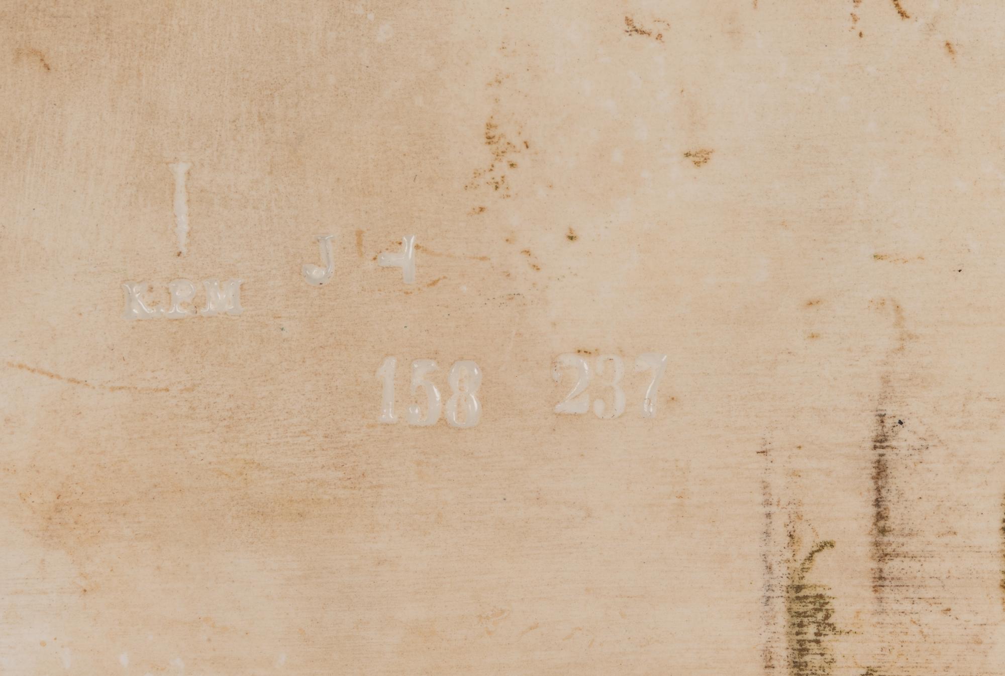 A Berlin (K.P.M.) Porcelain Plaque
