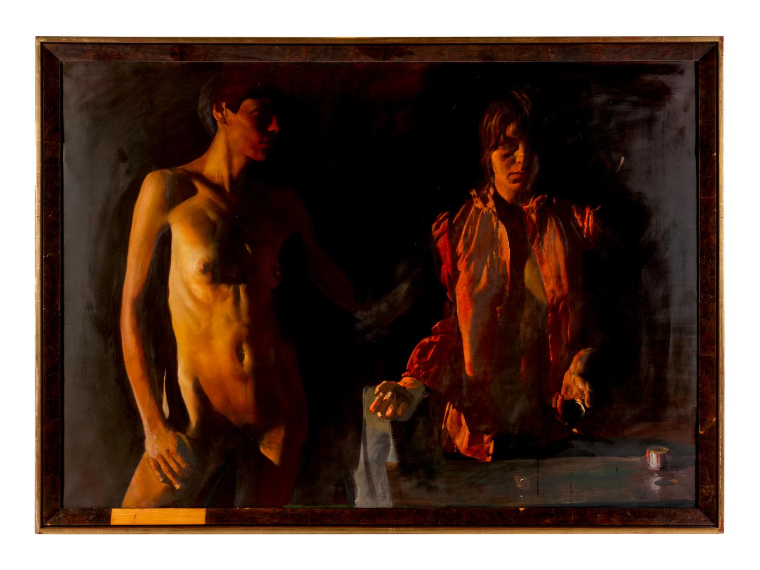 Untitled (Nu Blouse Orange)