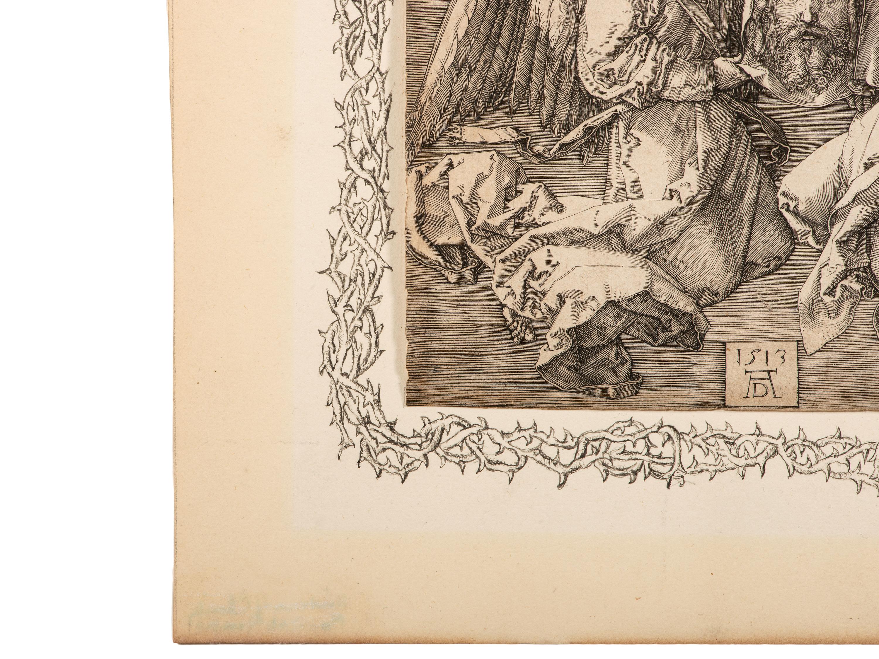 Sudarium Held by Two Angels