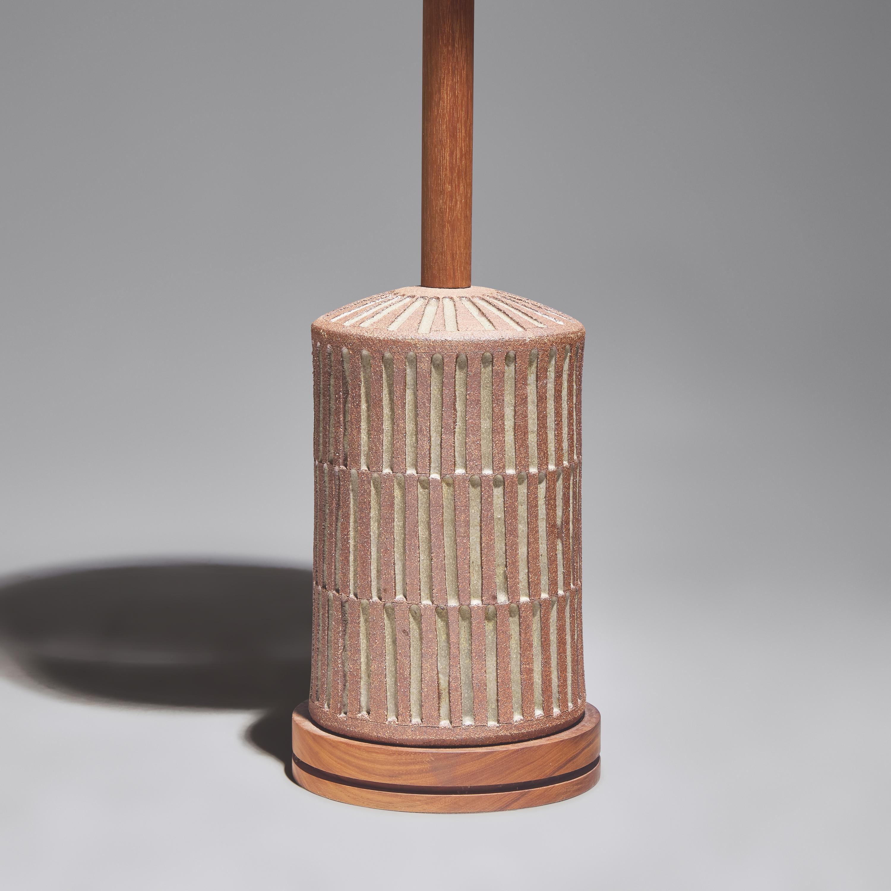 Gordon and Jane Martz (American, 1924–2015 | 1929–2007) — Floor lamp, c. 1960 for Marshall Studios