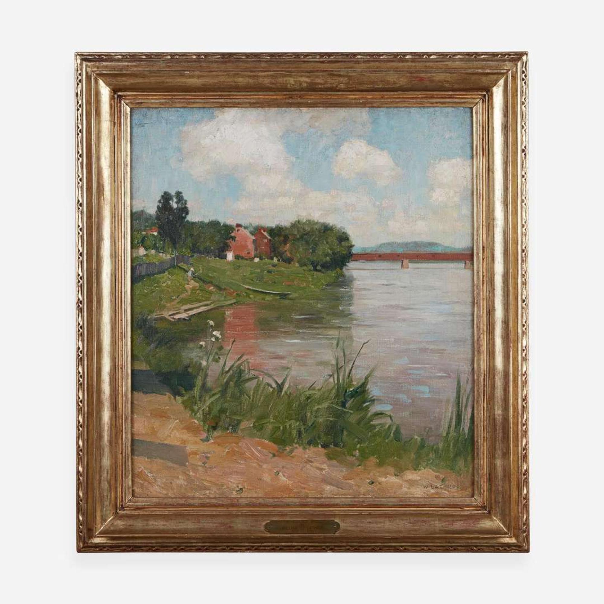William Langson Lathrop (American, 1859–1938) The Covered Bridge