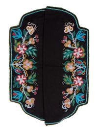 Two Anishinaabe Beaded Dance Aprons