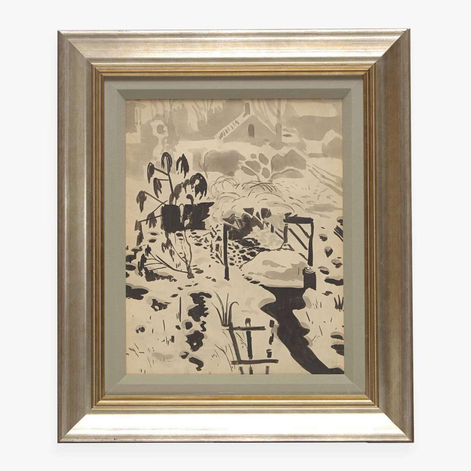 Charles Burchfield (American, 1893–1967) Winter Landscape