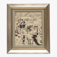 Charles Burchfield (American, 1893–1967) Winter Landscape
