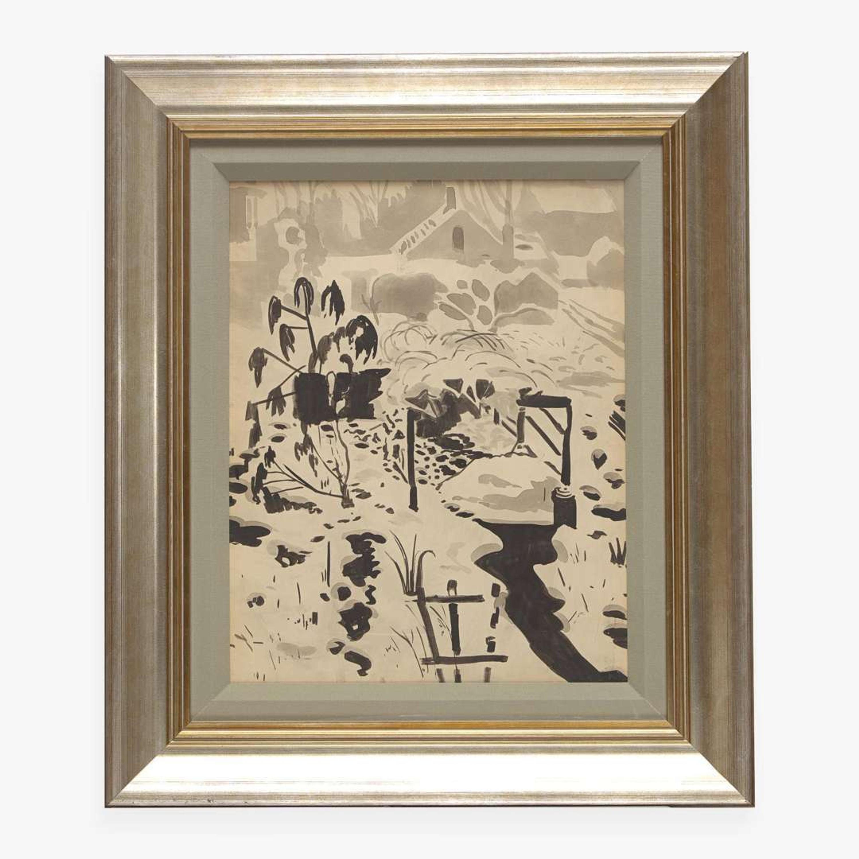 Charles Burchfield (American, 1893–1967) Winter Landscape
