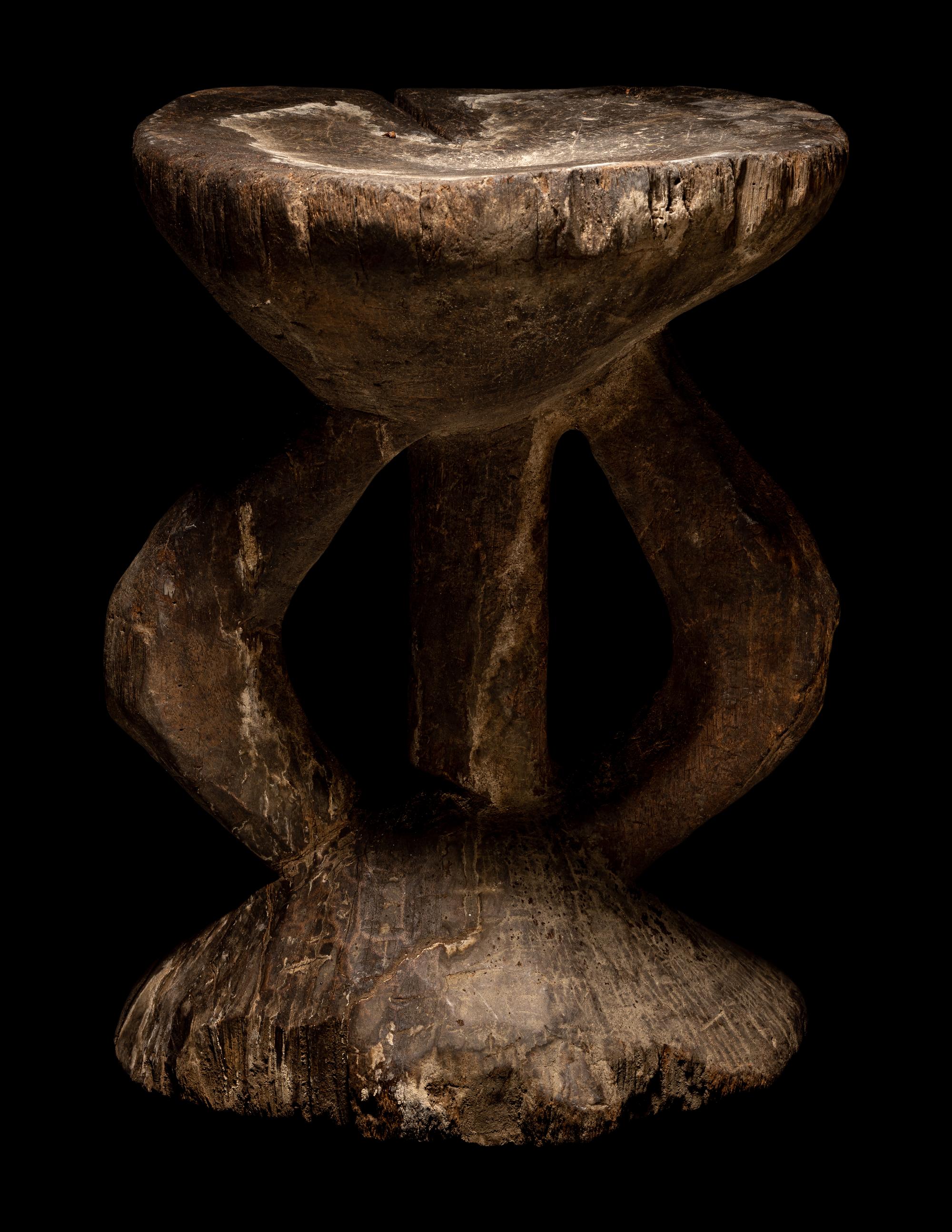 A Palembe Spirit House Stool