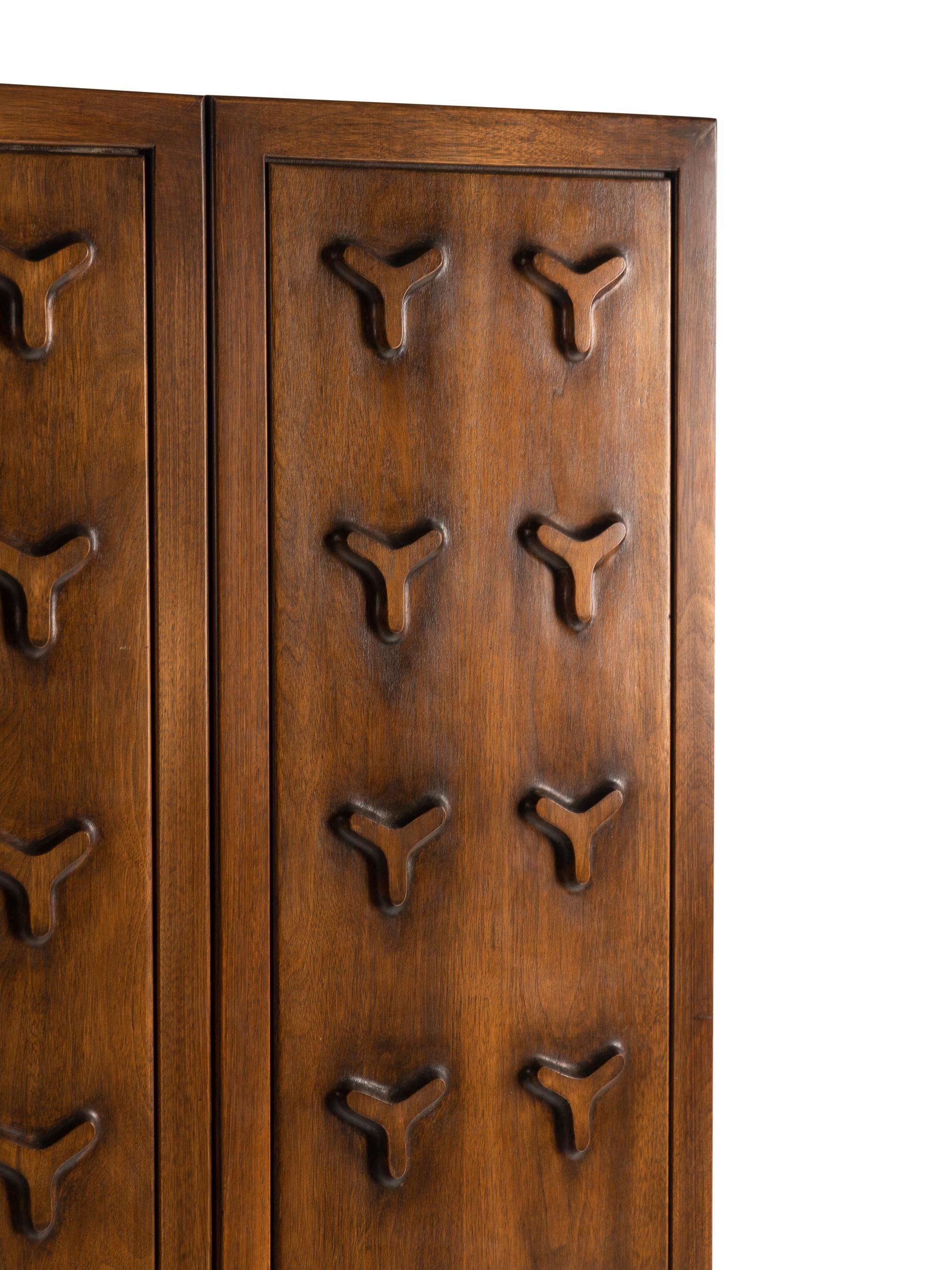 'Futura' Illuminated Bar Cabinet Romweber, USA