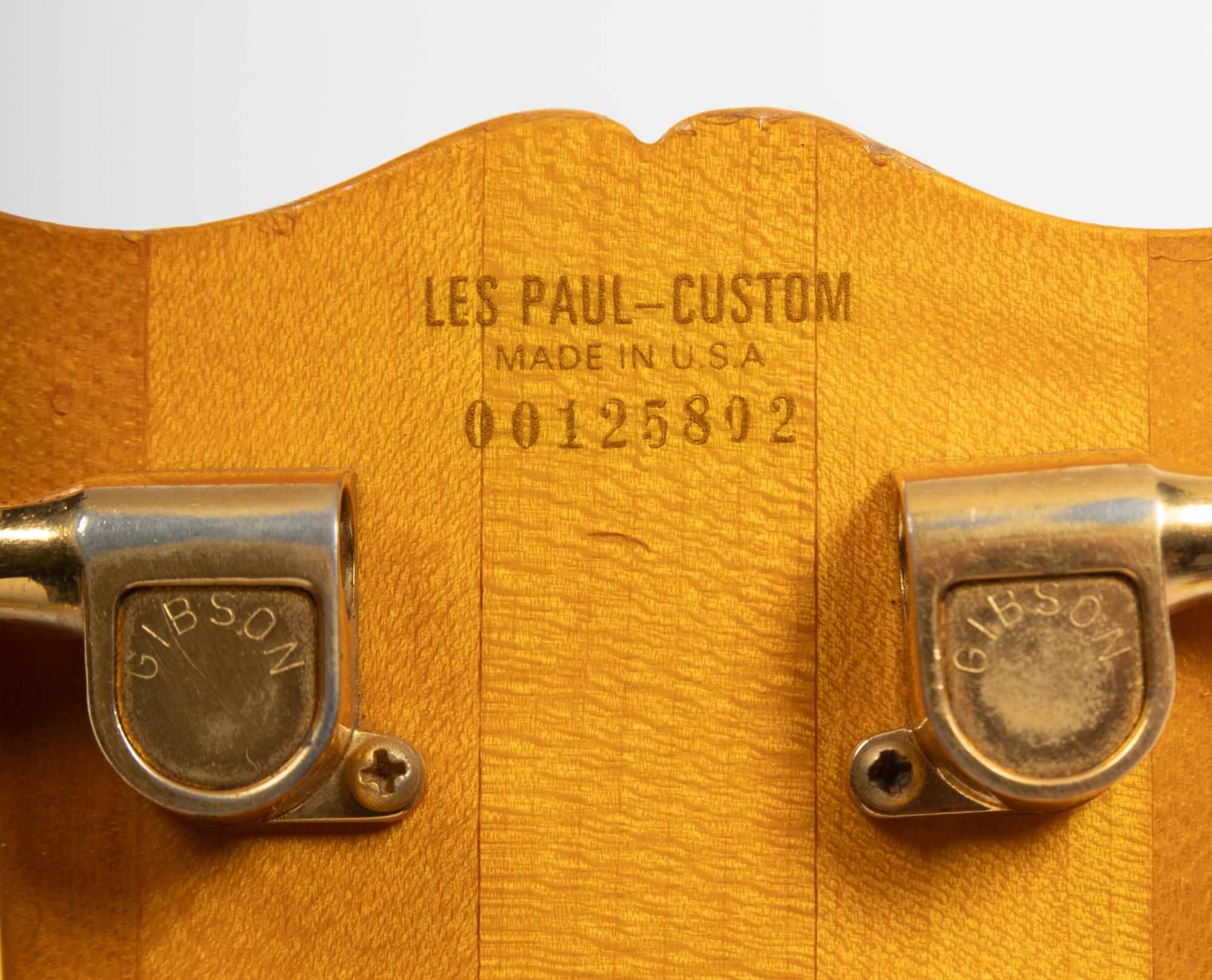 A Gibson Les Paul-Custom Electric Guitar