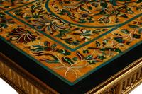 An Italian Giltwood and Scagliola Center Table