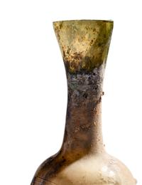 A Roman Glass Unguentarium with Six Knobs