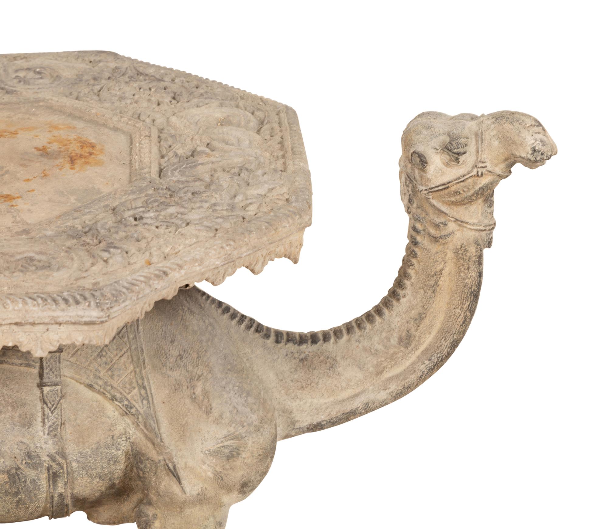 Two Syrian Camel Side Tables