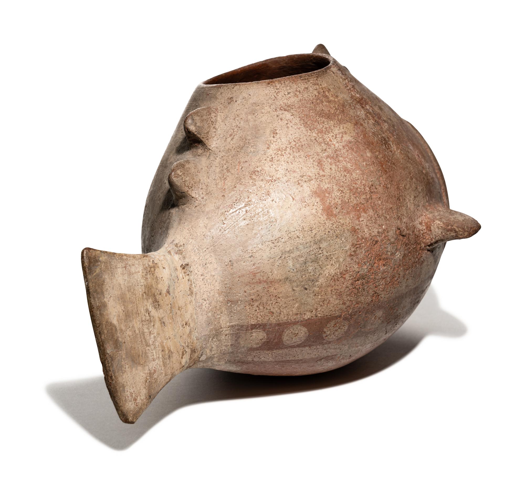 A Colima Shark Effigy Vessel