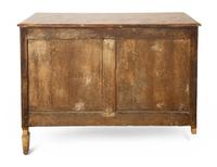 An Italian Painted Faux Marble Top Commode