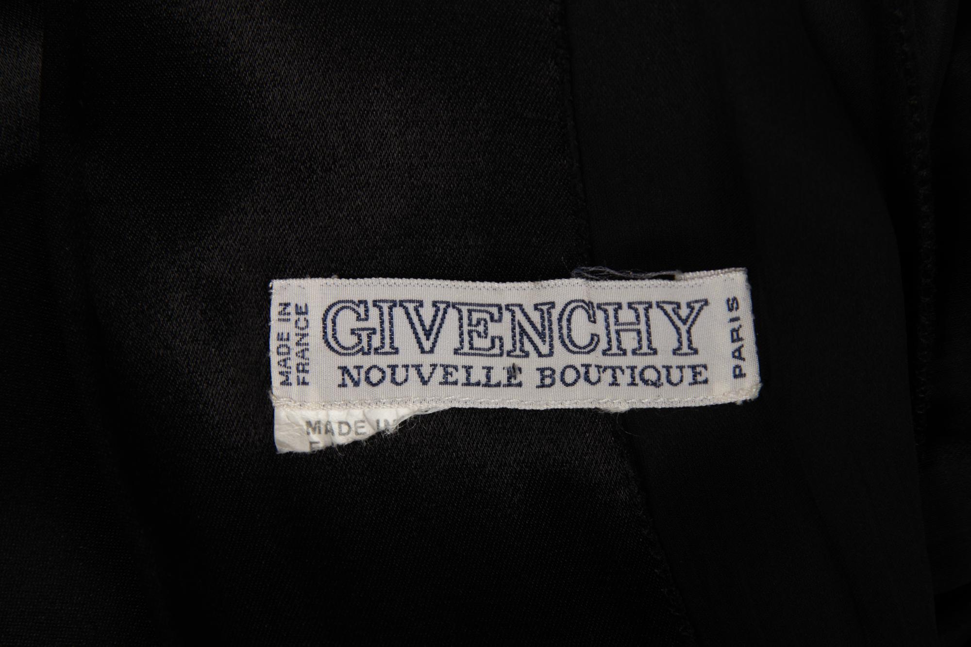 Three Designer Ensembles by Amen Wardy, Givenchy, and One Unlabeled, 1980s