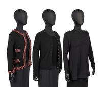 Four Chanel Items: One Twinset, One Sweater & One Cardigan, 1990-2000s