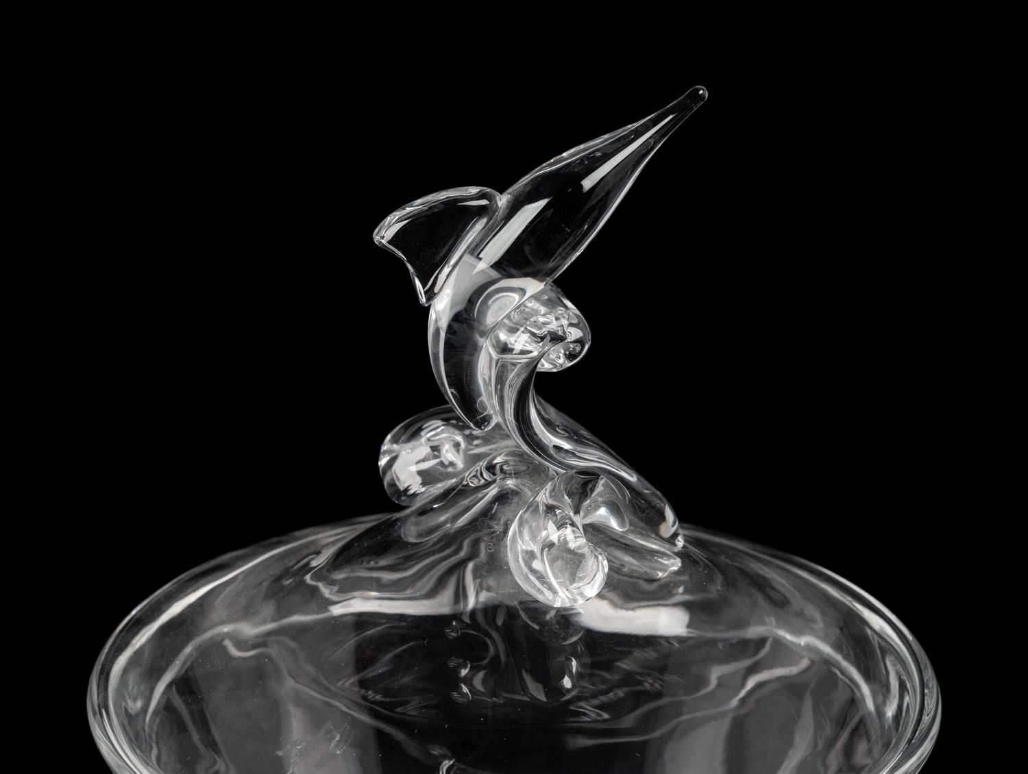 Two Steuben Glass Articles
