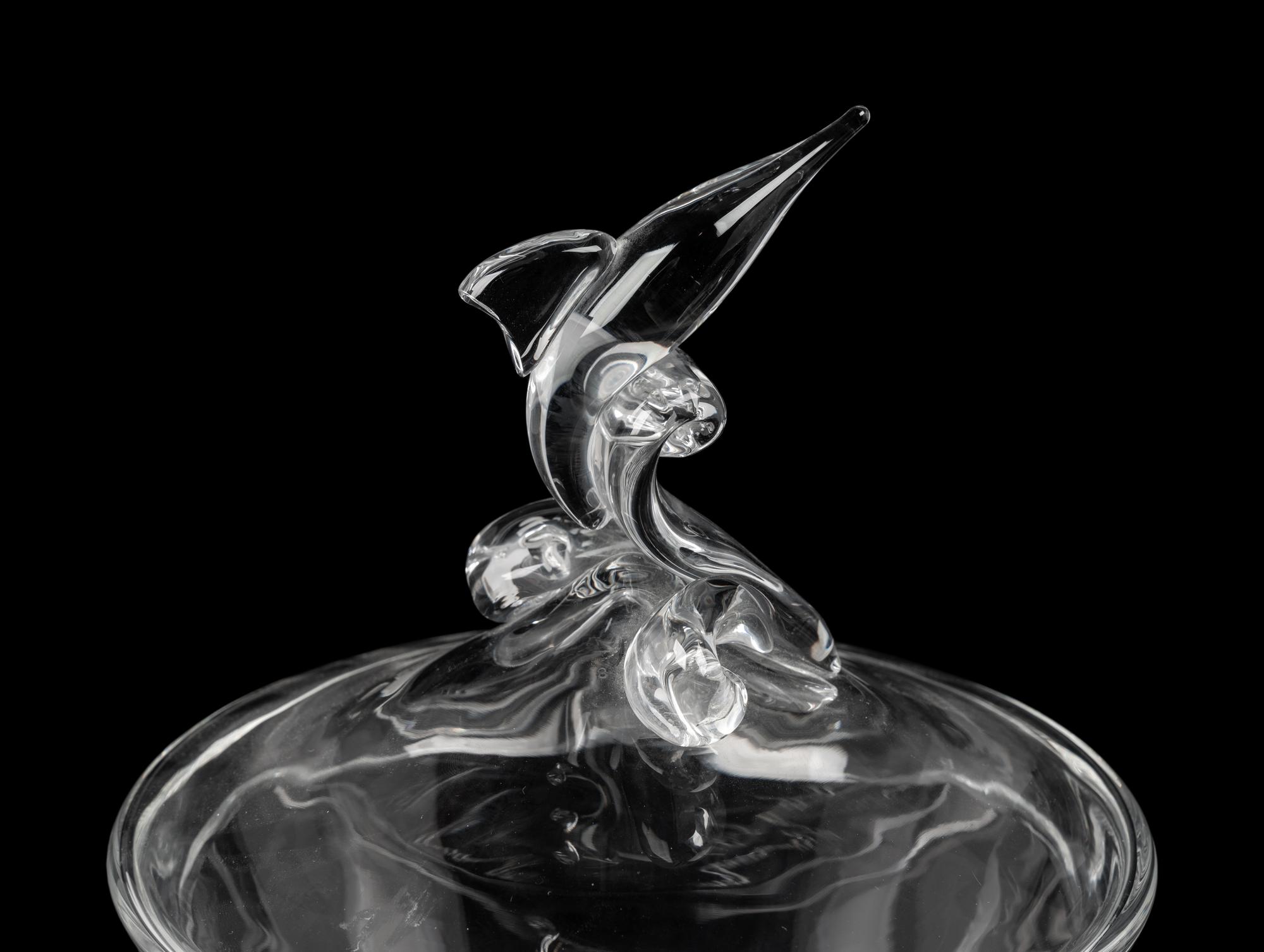 Two Steuben Glass Articles