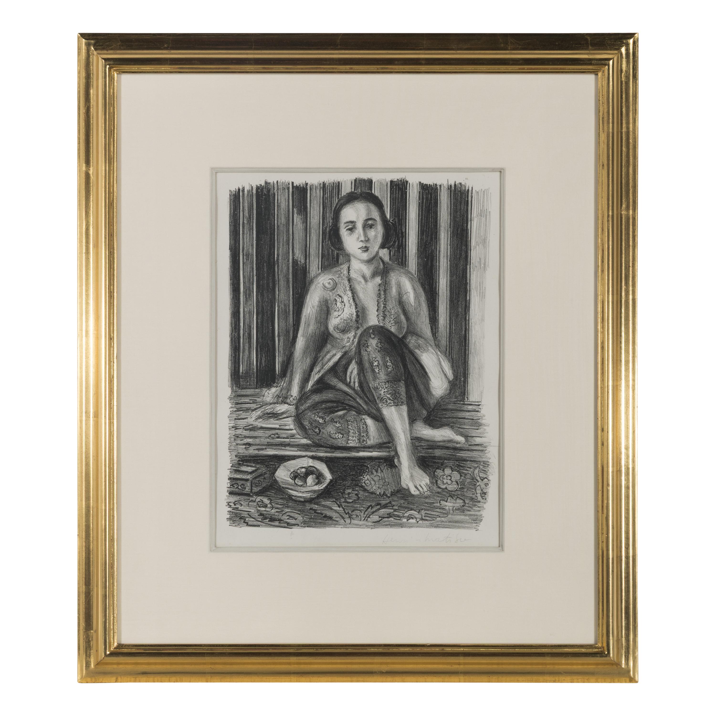 Henri Matisse (French, 1869-1954) — Odalisque à la coupe de fruits , 1925