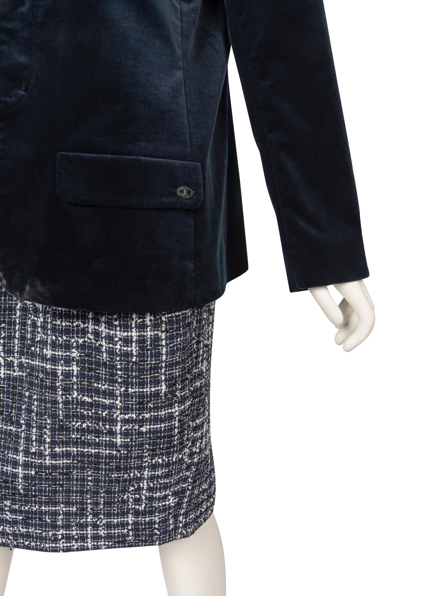 Chanel Velvet Blazer NWT, 2018