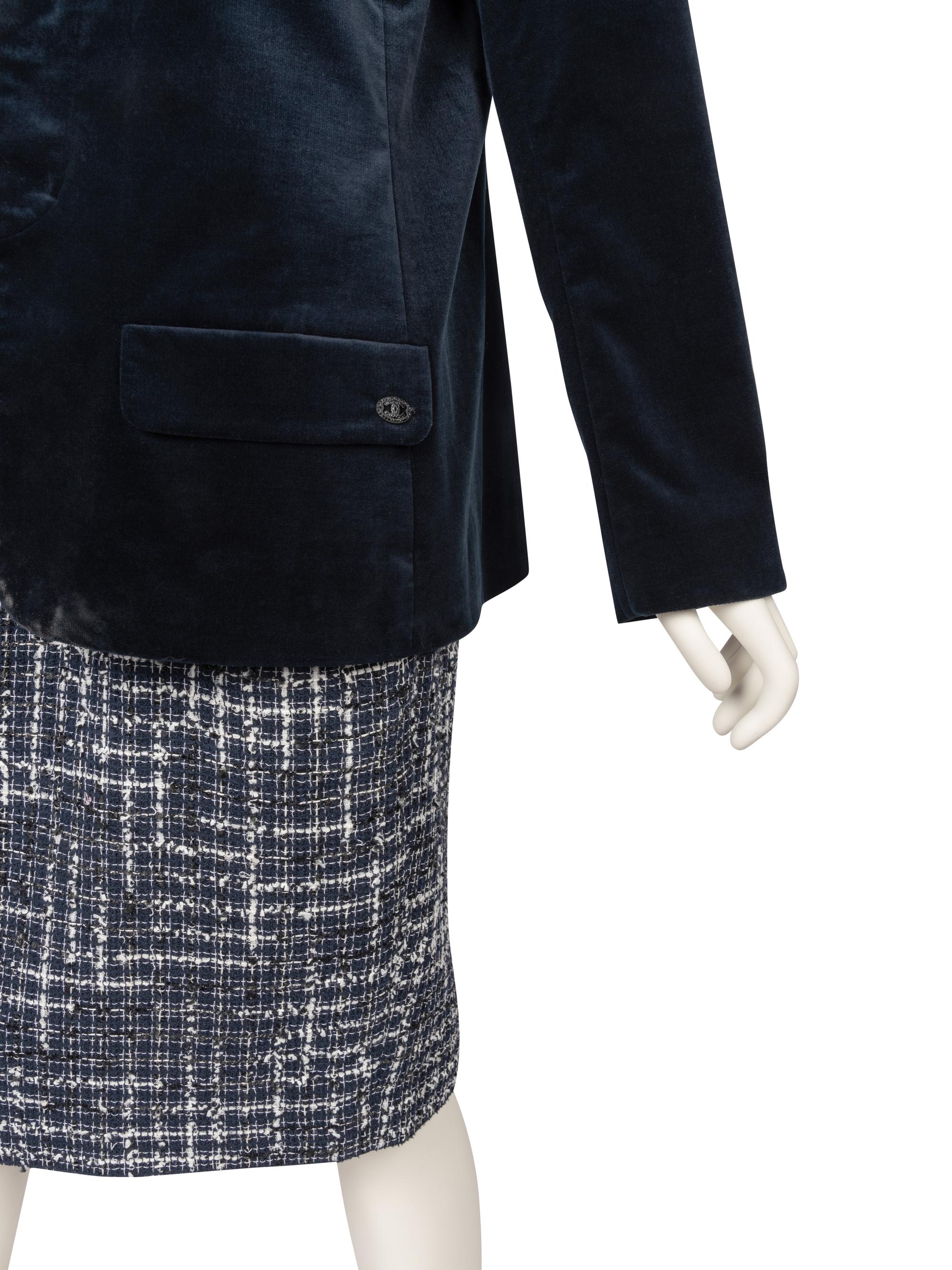 Chanel Velvet Blazer NWT, 2018