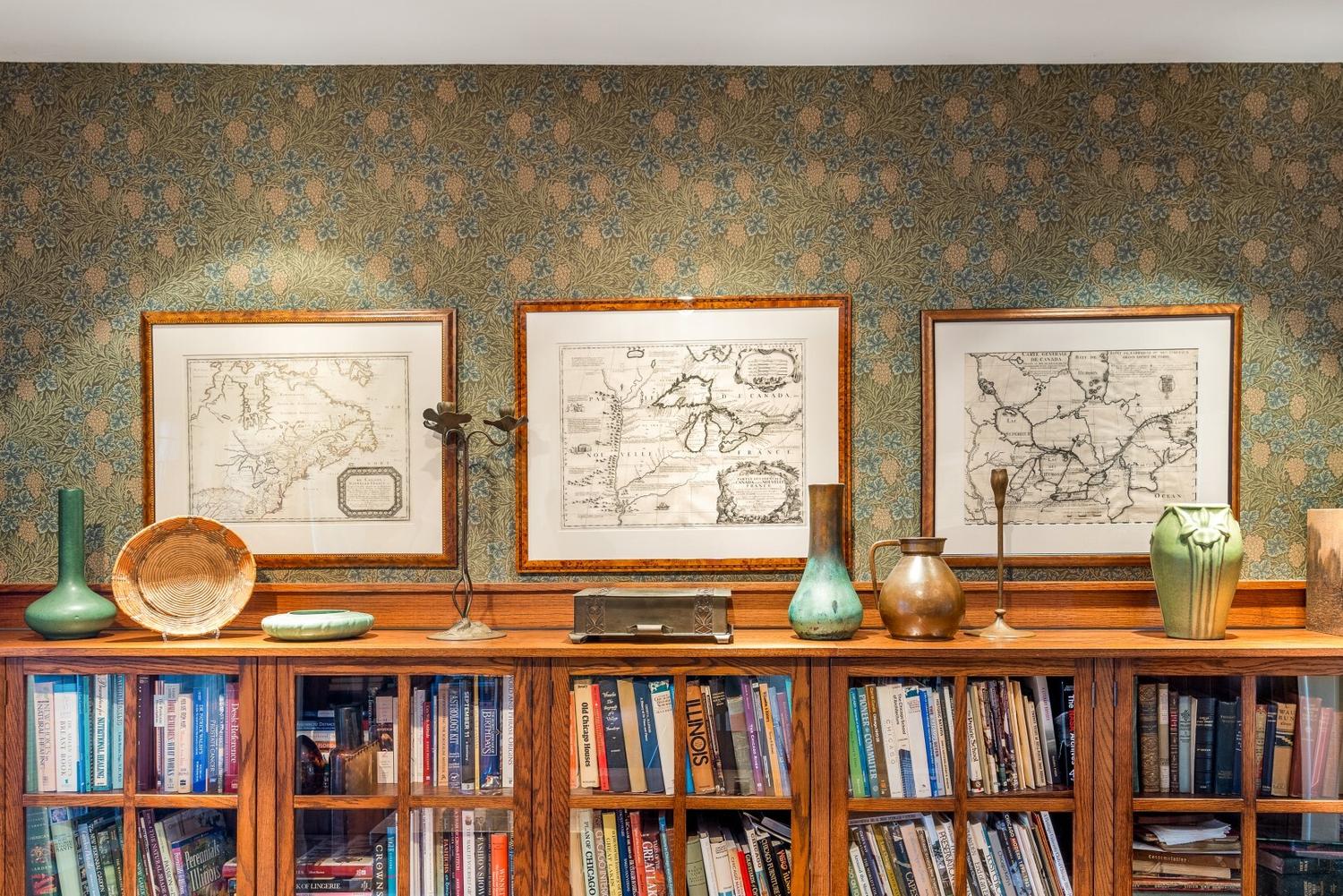 A Group of Four Green-Glazed Ceramic Vessels