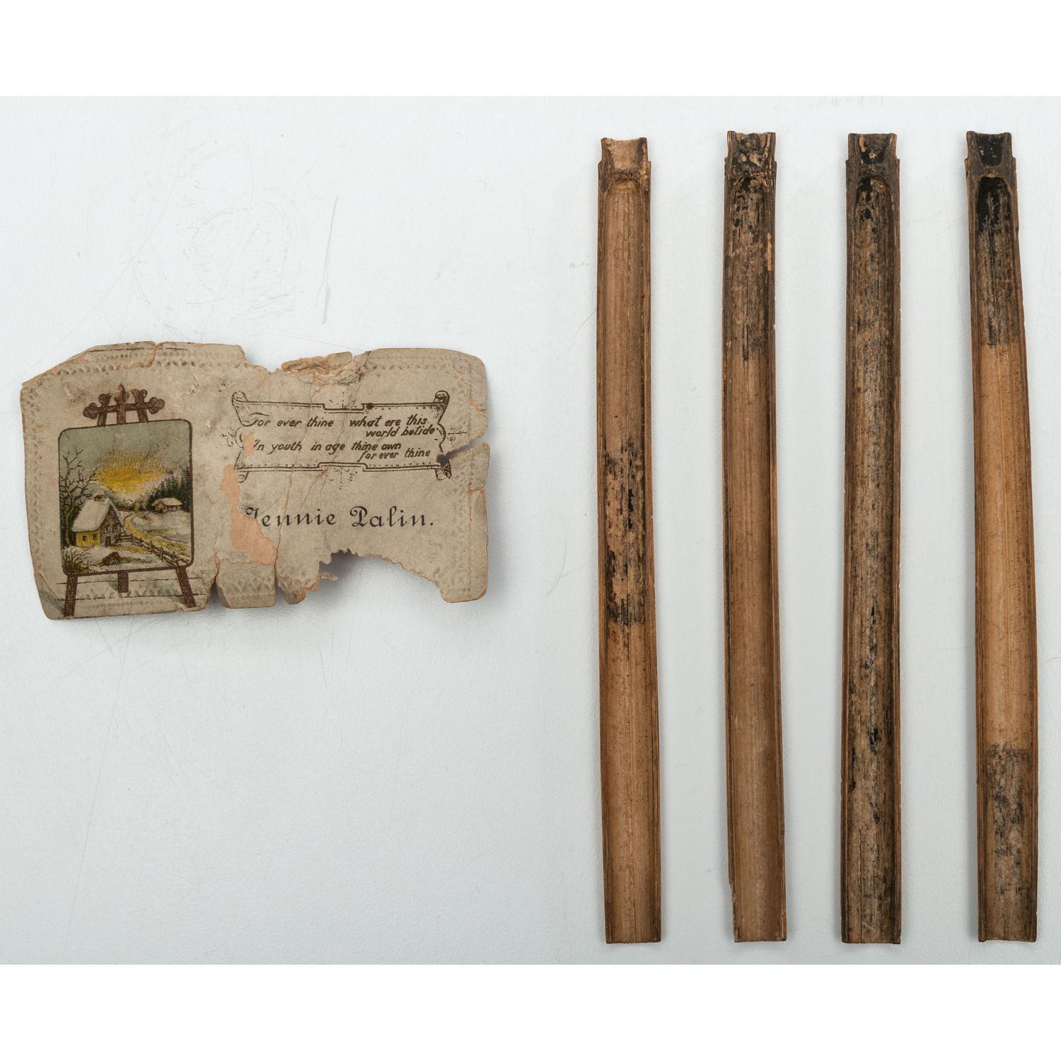 Zuni Cane Dice, From an Estate in Sinking Spring, Ohio
