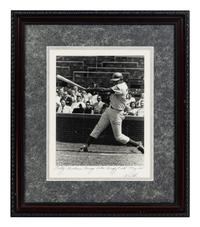 A Group of 14 Photographs of Various Chicago Baseball Players Formerly Displayed at Mike Ditka’s Restaurant