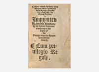 [Law] [Magna Carta] The boke of Magna Carta / with Diuers other Statutes / Whose names appere in the nexte lefe folowynge / translated into Englyshe