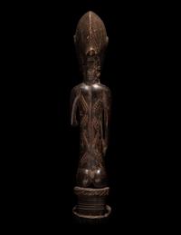 Four African Wood Figures