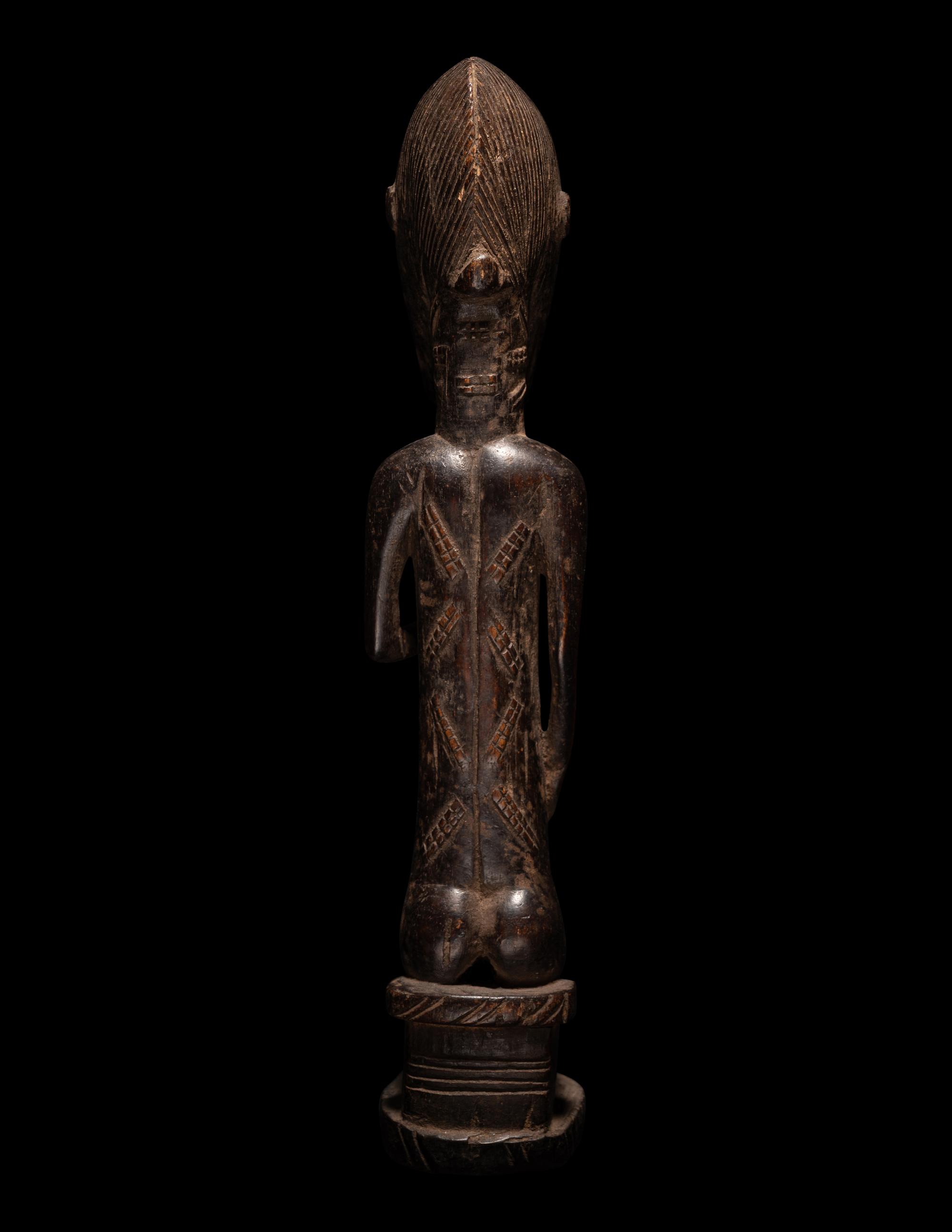 Four African Wood Figures