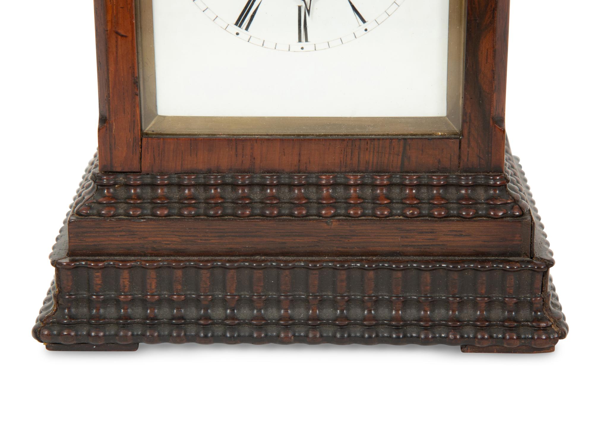 A Louis Philippe Rosewood Pendule de Voyage