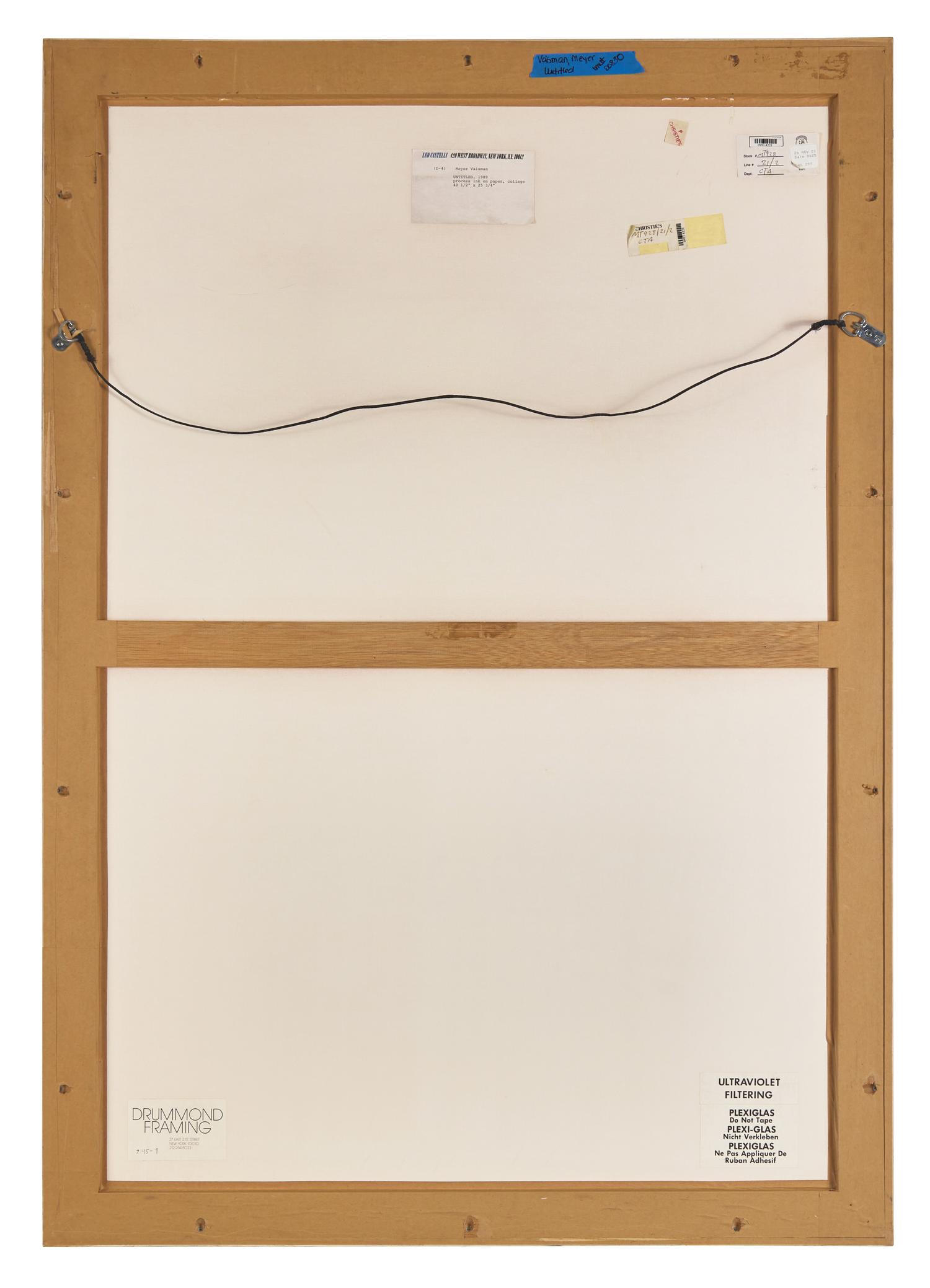 Two Works: Untitled, 1989 ; together with Untitled , 1989 (2)