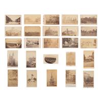 [Early Photography] Group of 25 Carte de Visites of U.S. Landmarks, Monuments, and Scenic Views
